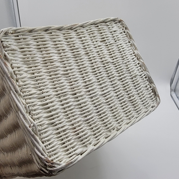 VINTAGE wicker waste basket 🗑 - Picture 5 of 8